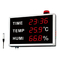 Cronometre o termômetro e o higrômetro de Digitas da umidade da temperatura simultaneamente para o armazém e a sala fornecedor