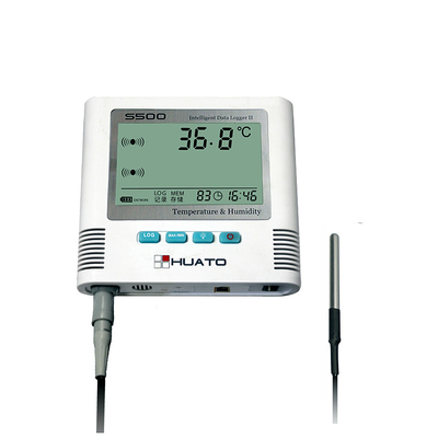 China Registador de dados eletrônicos de HUATO/único registador de dados externo da temperatura com exposição  fornecedor