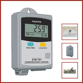 China Termômetro portátil Hygromeer do registador de dados da umidade da temperatura da exposição do LCD fornecedor